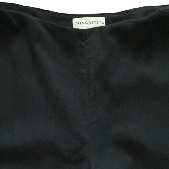 DONCASTER Black Wool-Blend Trouser Pants Career Office Professional Womens Sz 18 - Picture 3 of 7